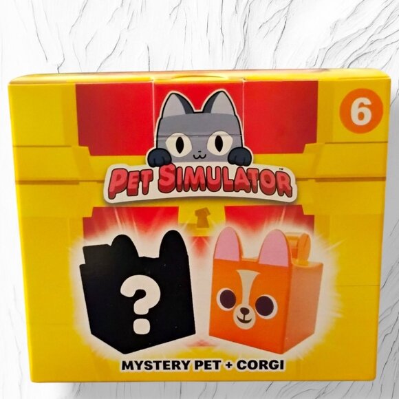 2024 Roblox Pet Simulator Mystery Pet and Corgi McDonalds Happy Meal Toy NEW - Picture 4 of 8